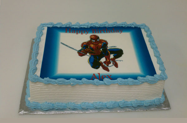 Special Occasion Cake Spiderman